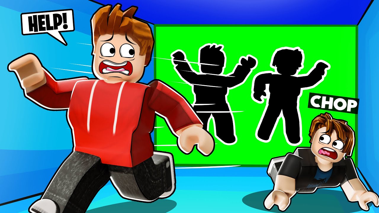 ROBLOX CHOP AND FROSTY ESCAPE HOLE IN THE WALL TOGETHER