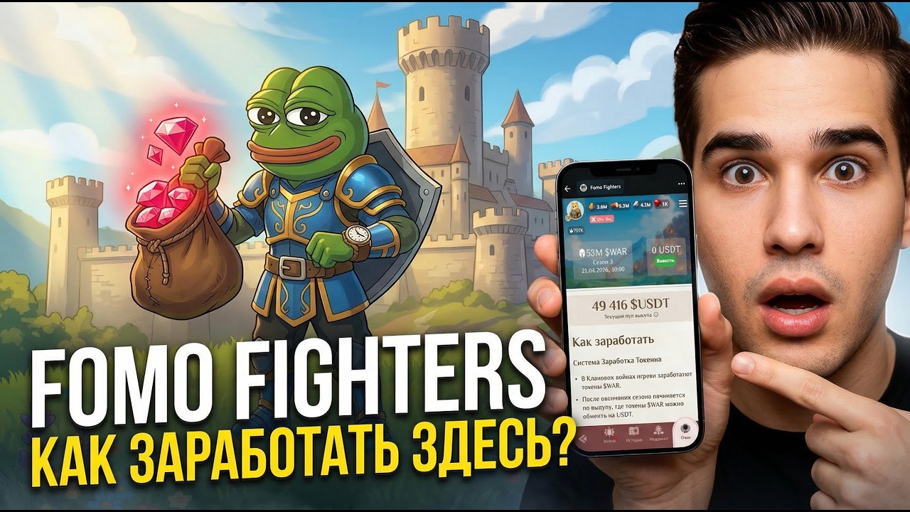 Fomo Fighters: ЗАРАБАТЫВАЕМ БОЛЕЕ 1000$ БЕЗ ВЛОЖЕНИЙ! Почему Разработчики НЕ ХОТЯТ БАНИТЬ ФЕРМЫ?