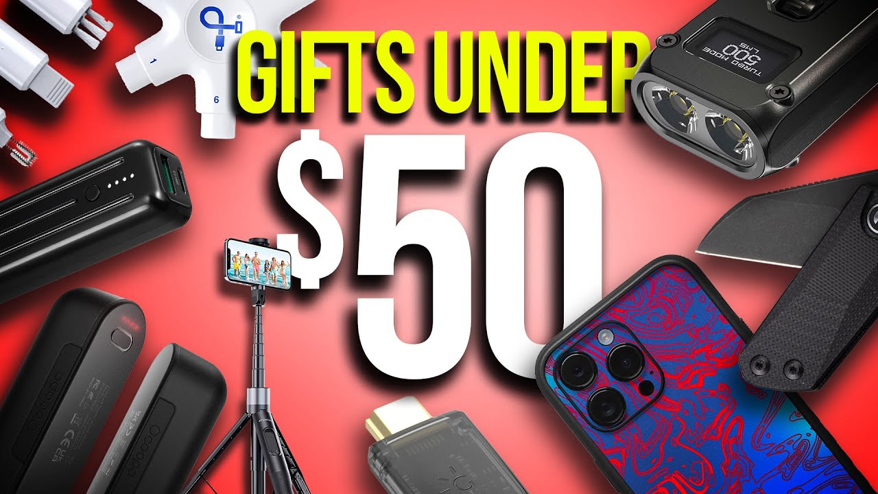 BEST 8 Gift Ideas UNDER $50 [Gift Guide] - 2024