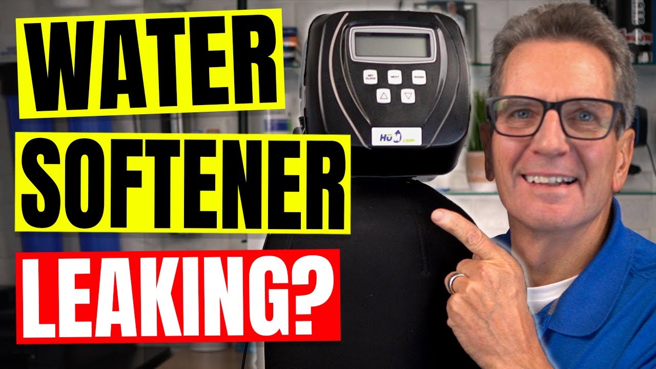 How to Fix LEAKING Water Softener! (In Depth Guide)