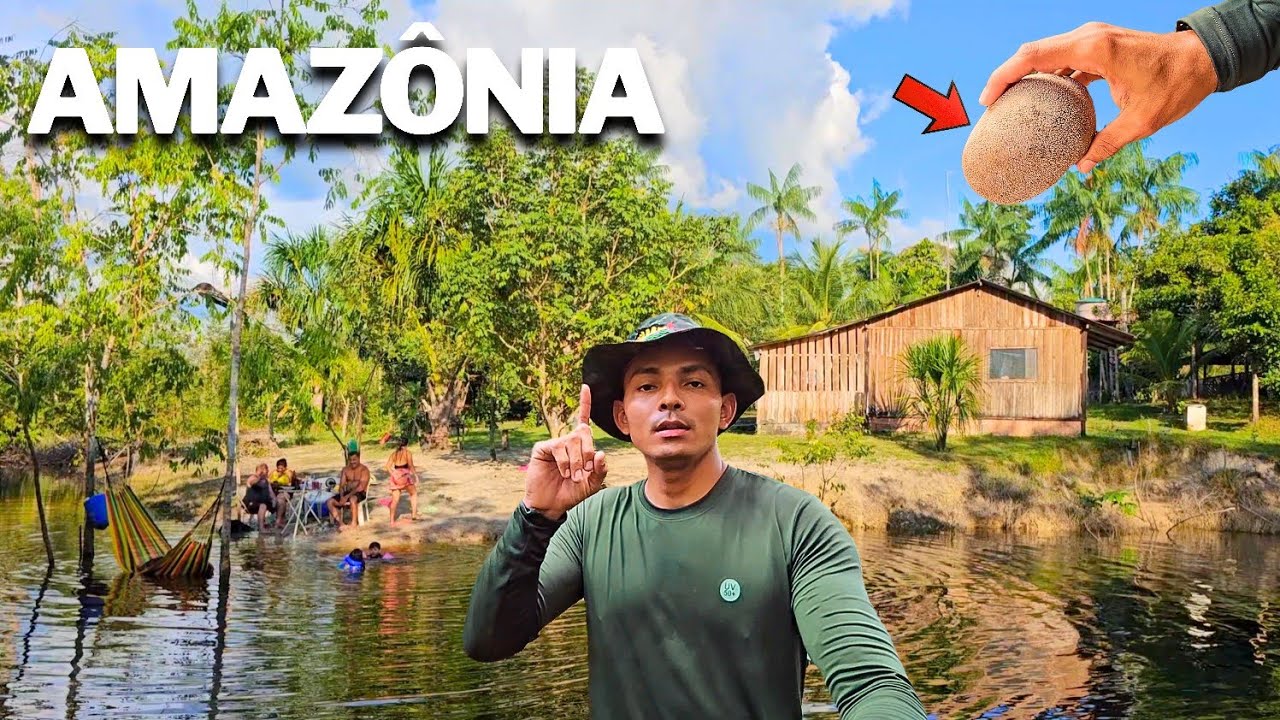 DIRETO DA AMAZÔNIA | Pajurá na Floresta, ALMOÇO em FAMÍLIA e muita AVENTURA no SÍTIO 