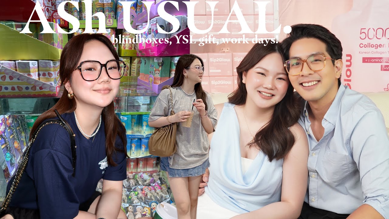 #AShUSUAL: Blindboxes, сюрприз YSL и рабочие будни! | Эшли Сандри
