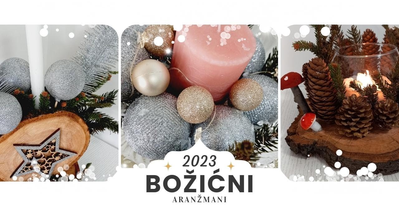 Ideje za Božićne Aranžmane i Dekoracije 🎄🎄🎄