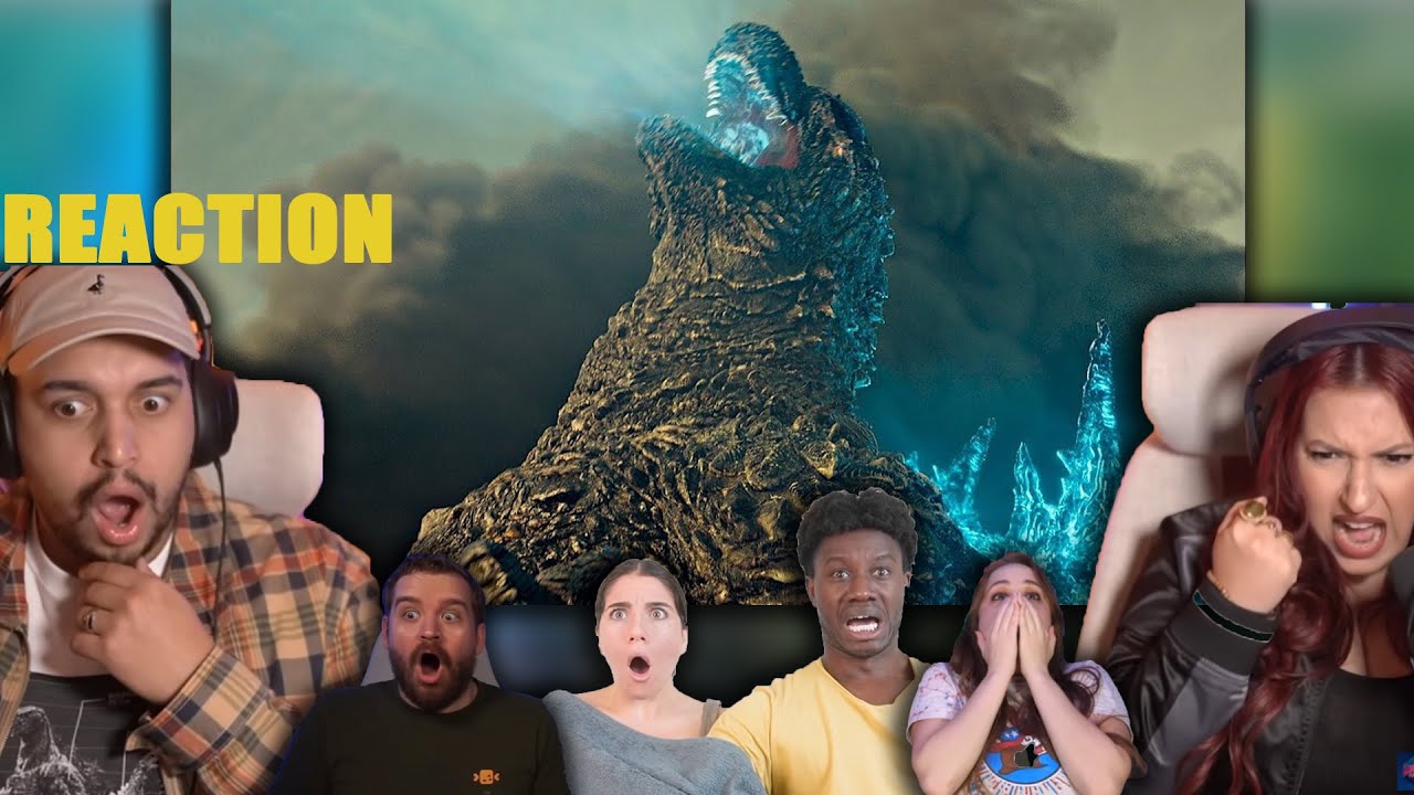 Godzilla Minus One (2023): Atomic breath scene / Reaction Compilation