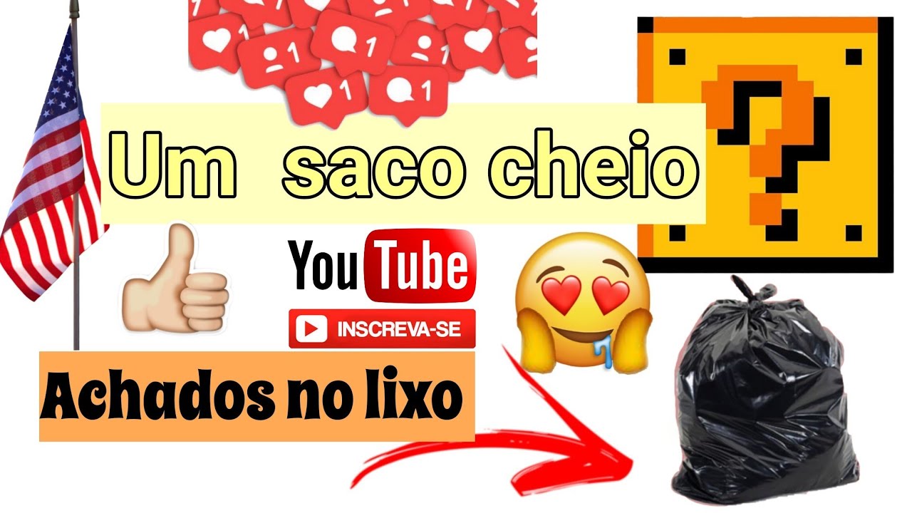 ▪︎ACHEI MUITA COISA NO LIXO DOS ESTADOS UNIDOS 🇺🇸