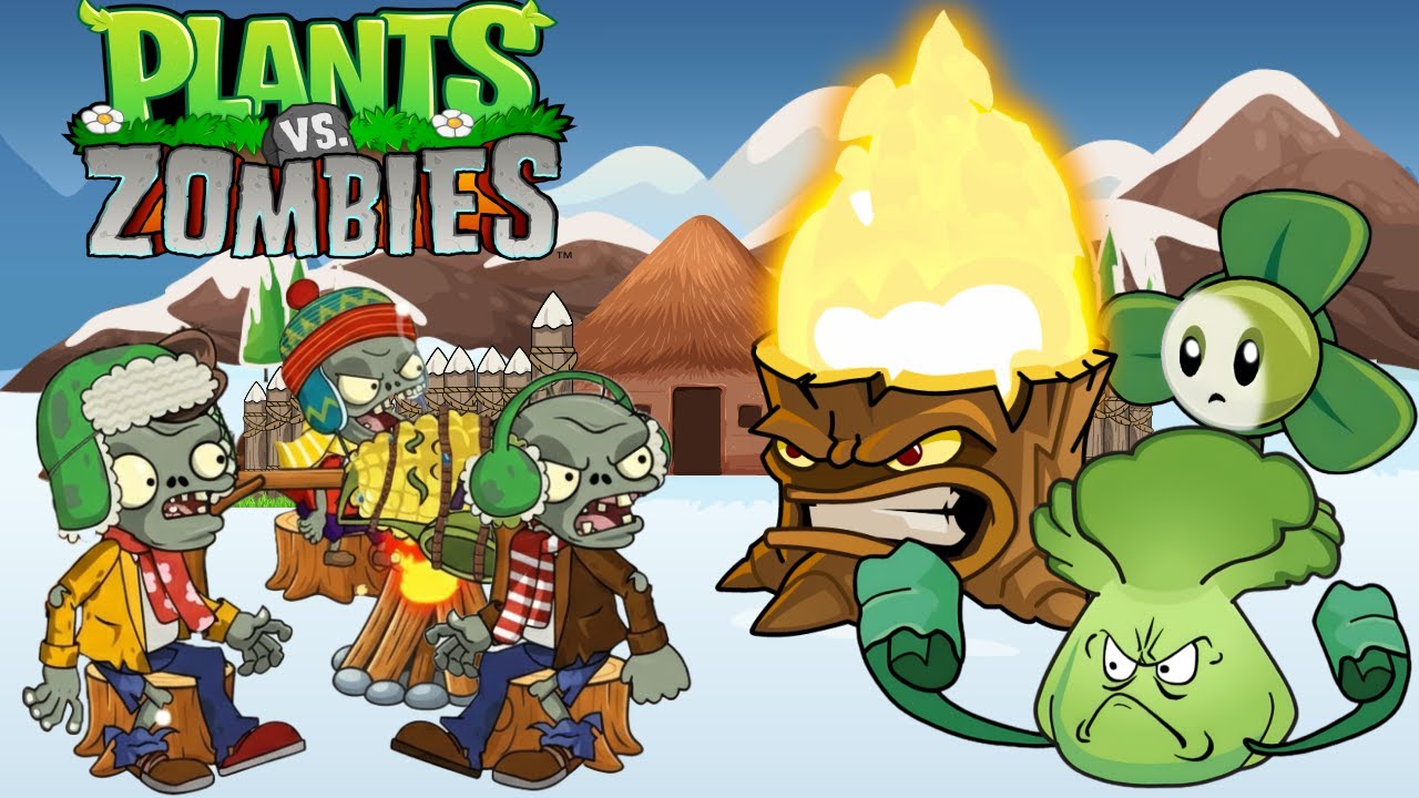 Plants vs Zombies  Dr Zomboss vs New Plants Battle Funny Momments Winter New Videos