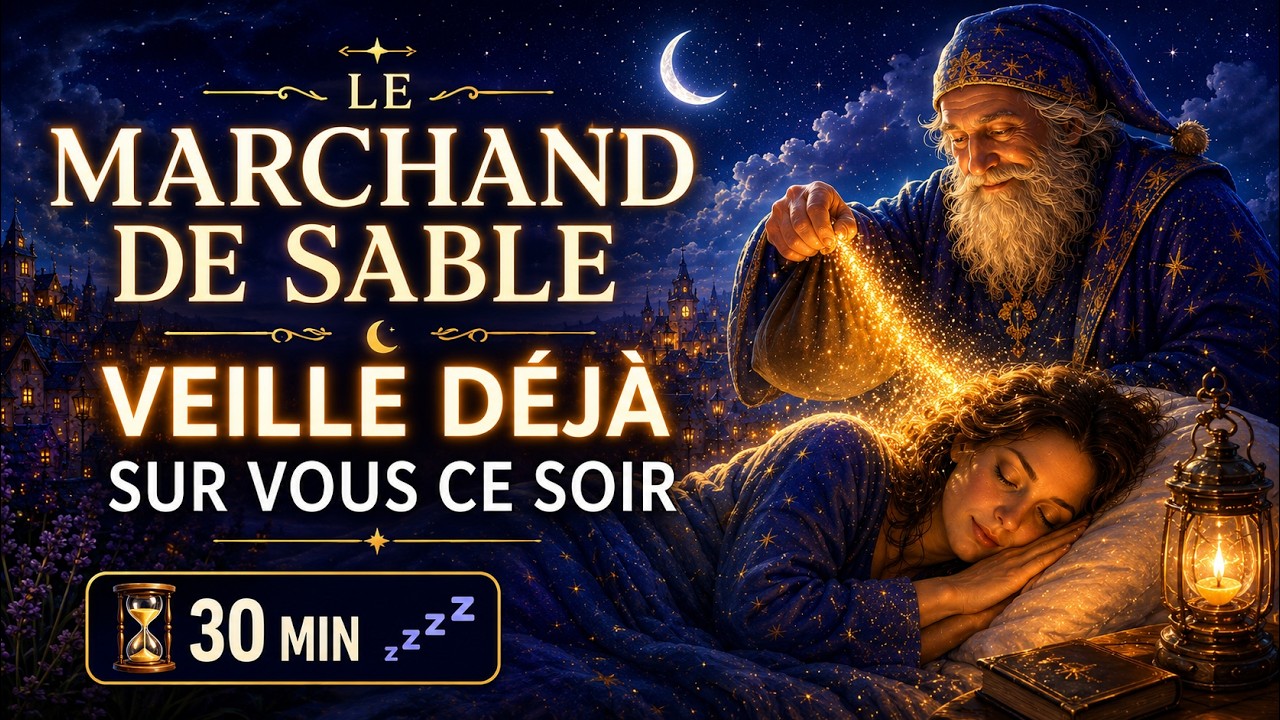 🌙 Le Marchand de Sable – Voyage relaxant pour s’endormir paisiblement, voix douce [30 min]