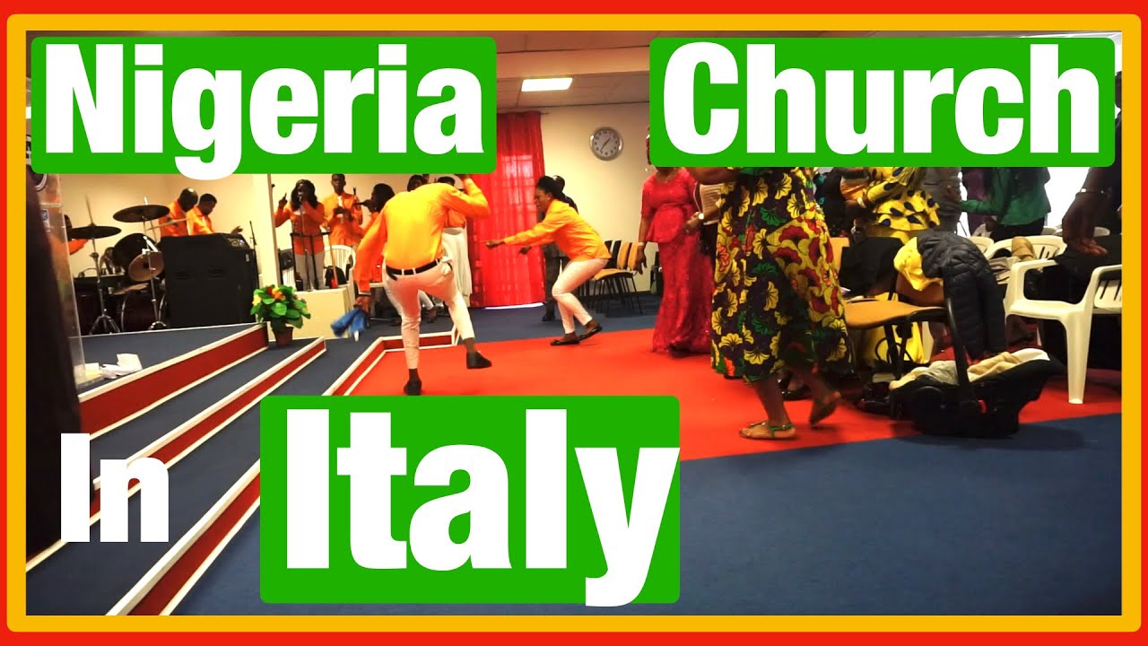 NIGERIAN CHURCH IN ITALY (Italy Vlog Travel Episode 3) Mamina In Germany