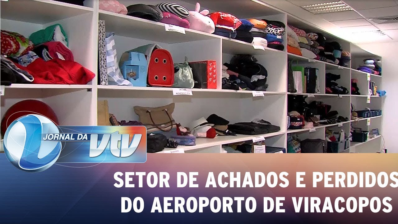 Conheça o setor de Achados e Perdidos do Aeroporto de Viracopos