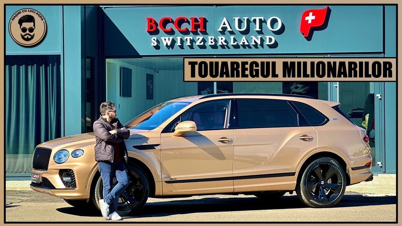 Touaregul BOGAȚILOR are butoane AUDI, motor PORSCHE! BENTLEY BENTAYGA LONG - MAI SCUMP, MAI LUXOS