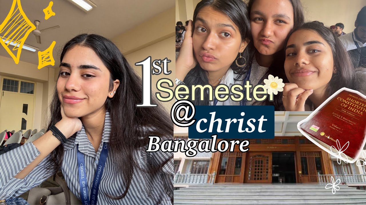 Law student at Christ uni : 1st Sem edition 🌟