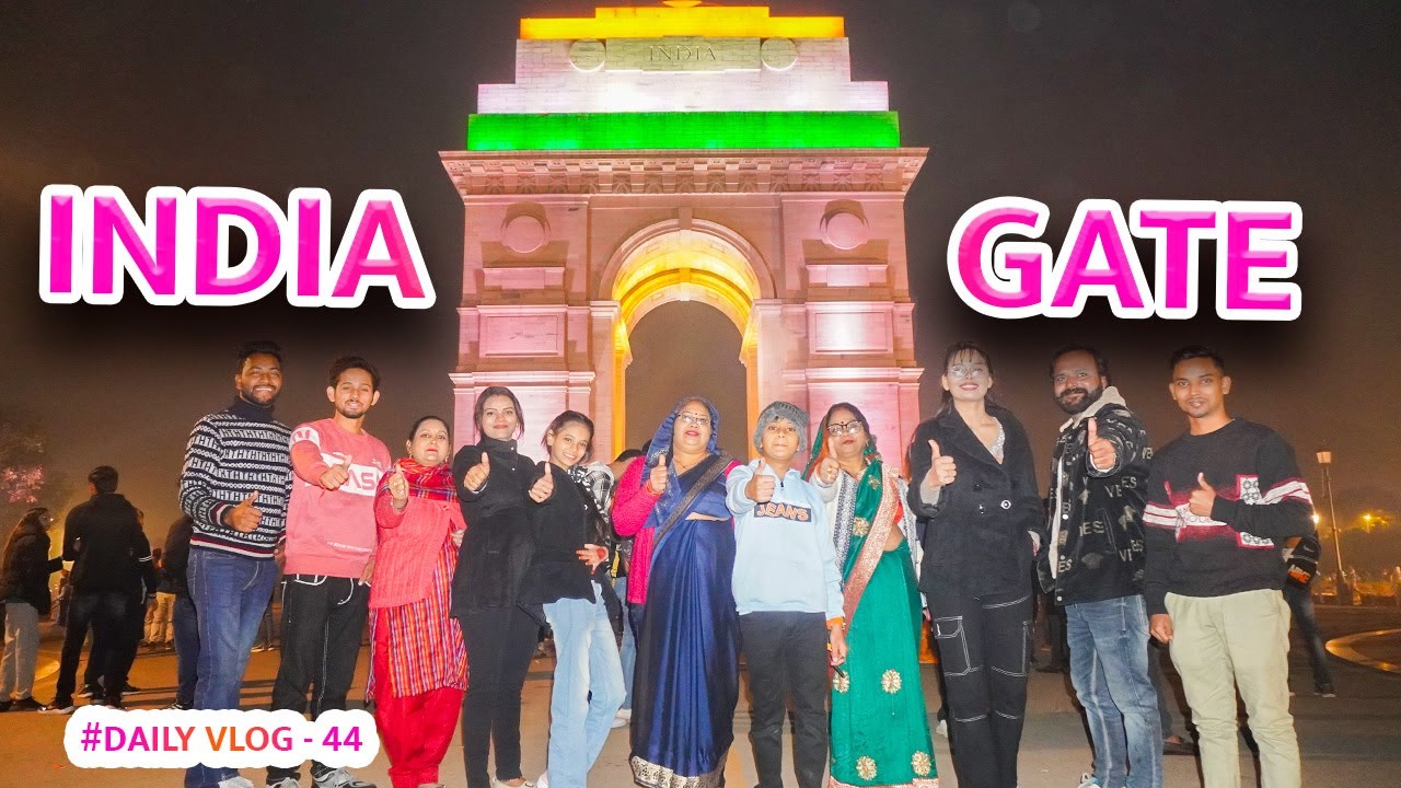 India Gate Per Full Masti😍| Delhi India Gate Tour