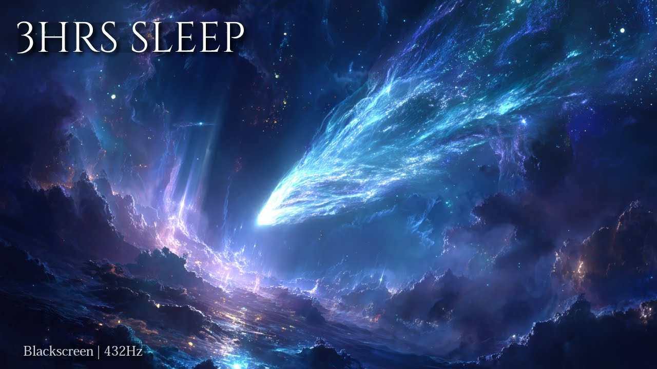 3 Hours Solitude Sleep Ambient | Drifting with a Comet (Deep Space Ambience)