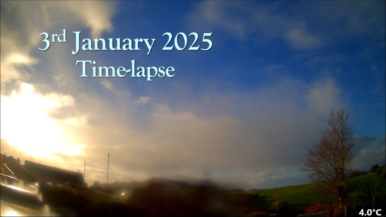 3 January 2025 Time-lapse