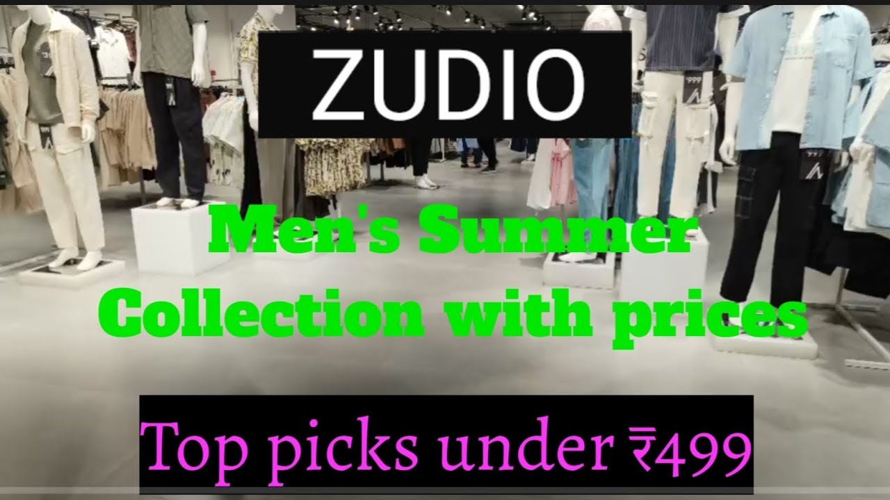 Zudio men's Summer Collection| Zudio sale | Top picks under Rs.499 | Banglore 