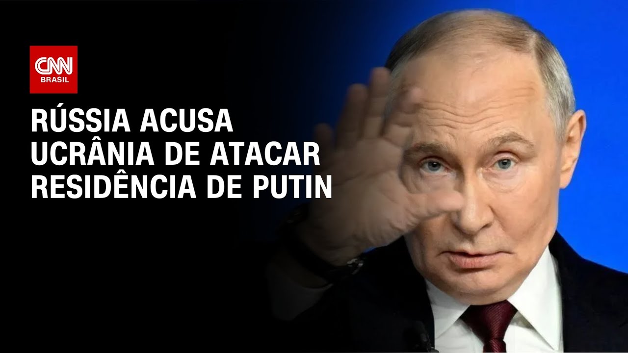 Rússia acusa Ucrânia de tentar atacar casa de Putin com drones | BASTIDORES CNN