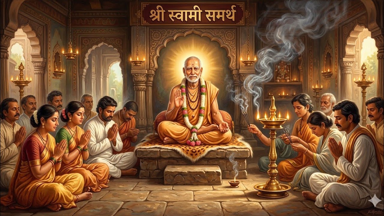 श्री स्वामी समर्थ जप | जय स्वामी समर्थ मंत्र 108 बार | Powerful Swami Samarth Mantra