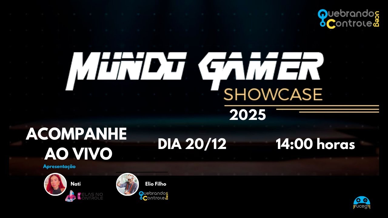 🎮✨ LIVE QoC – Acompanhando o Mundo Gamer Network Showcase