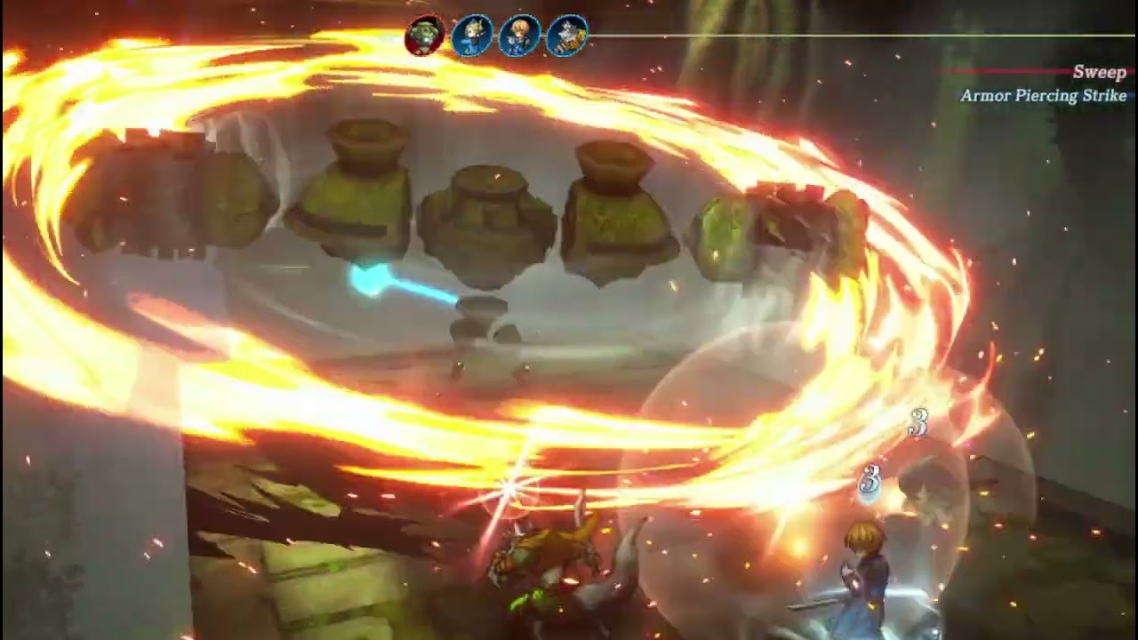 Boss 2 Golem Pulverizer - Eiyuden Chronicle Hundred Heroes