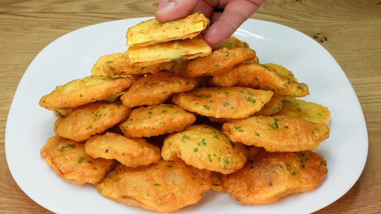 Einfache und schnelle Rezepte f&uuml;r knusprige Pommes. Neues Rezept! Kartoffelchips in Blasen!