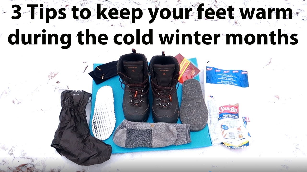 3 tips to help you keep your feet warm in the cold winter months