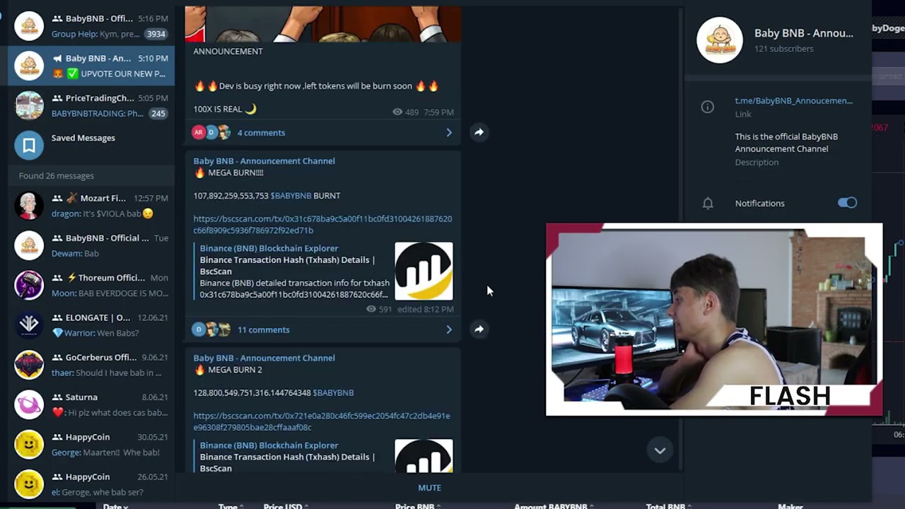 BABY BNB   DEX LISTING ! NEW ATH ! MEME CONTEST  !