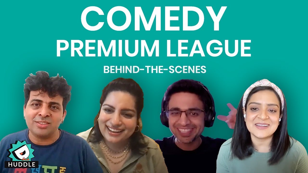 #DAHuddle Comedy Premium League: Behind The Scenes@rohanjoshi8016 @kaneezsurka007@mallikadua@TandonAmit
