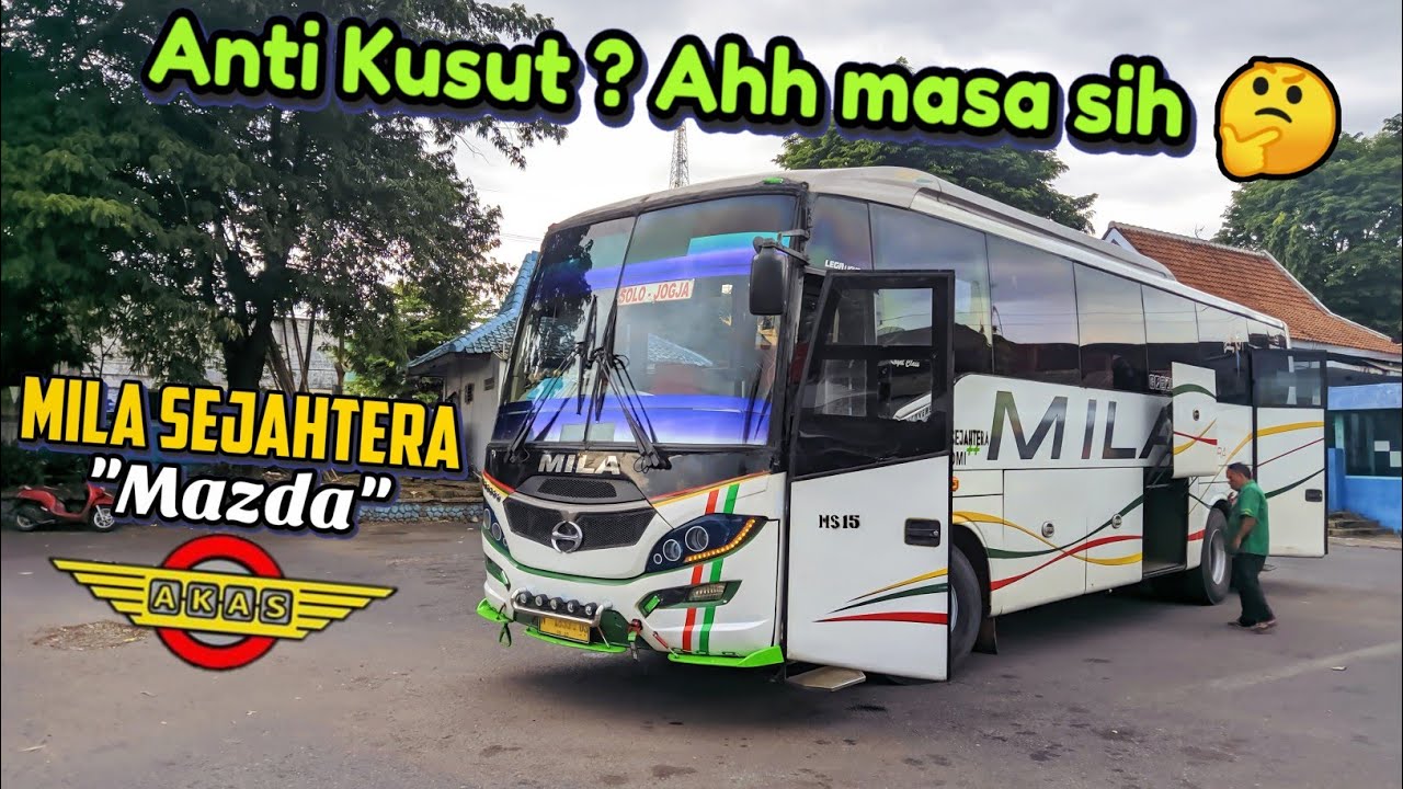 "BUS TERBAIK ANTI KUSUT ?? Ahh Masa Sih 🤔" | Trip Report naik Bus MILA SEJAHTERA (Banyuwangi-Jogja)