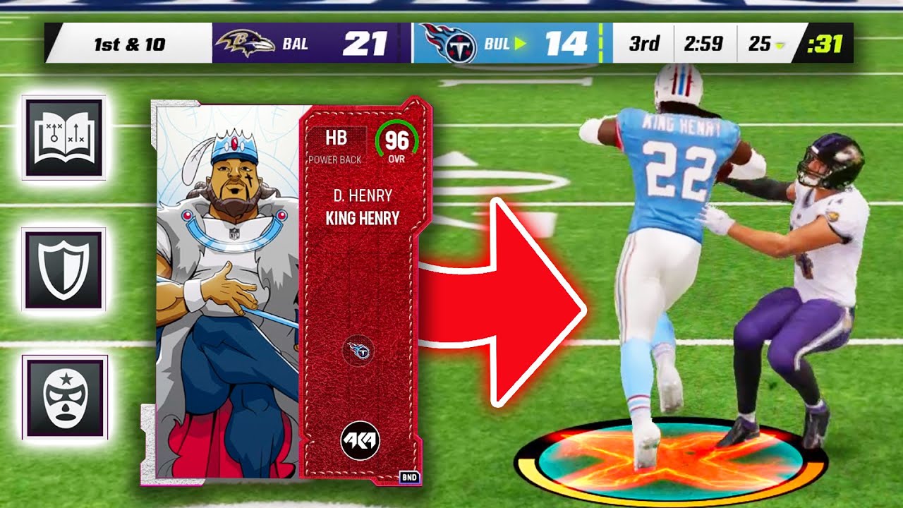 KING HENRY IS A CHEAT CODE! 100 TRUCKING IS OVERPOWERED Madden 23