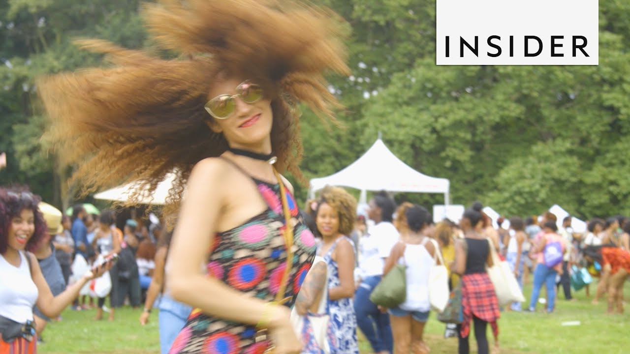 Giant Natural Hair Festival Attracts Thousands In NYC