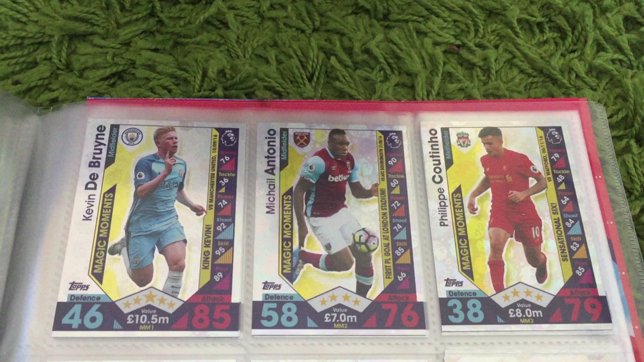 EXCLUSIVE!! COMPLETE Match Attax Extra 2016/17 Binder with EVERY card inc ALL LIMITED EDITIONS!