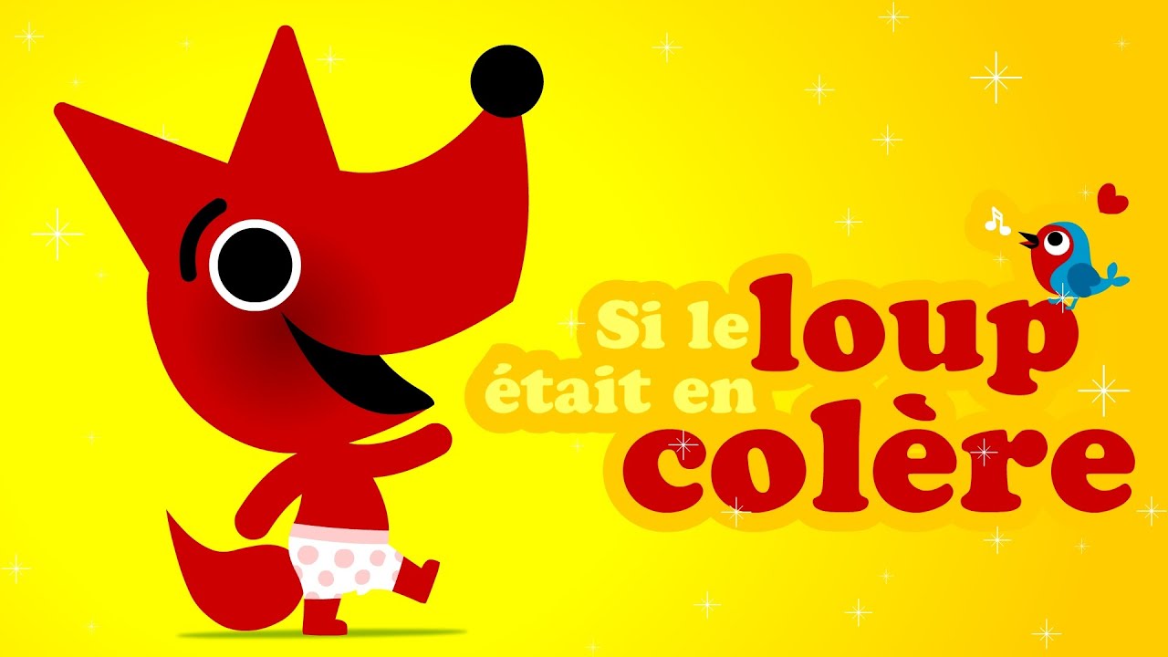 Si le loup était en colère 🌶️🌶️🌶️ Petites comptines pour bébé avec paroles