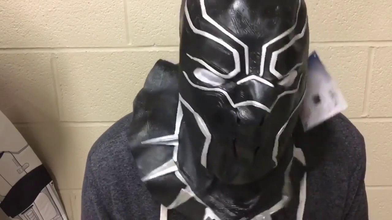 Black Panther Deluxe Latex Mask Review