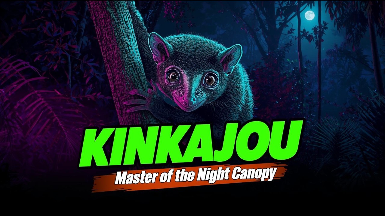 Kinkajou: The Nocturnal Tree-Dweller That Lives Almost Its Entire Life in Darkness