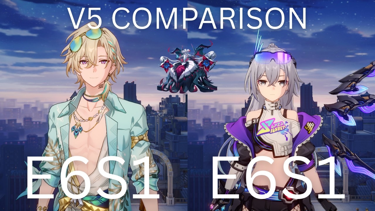 [V5] Better than Silver Wolf 999? E6S1 Aventurine SP vs E6S1 Silver Wolf SP | Knight 3 Illwish | HSR