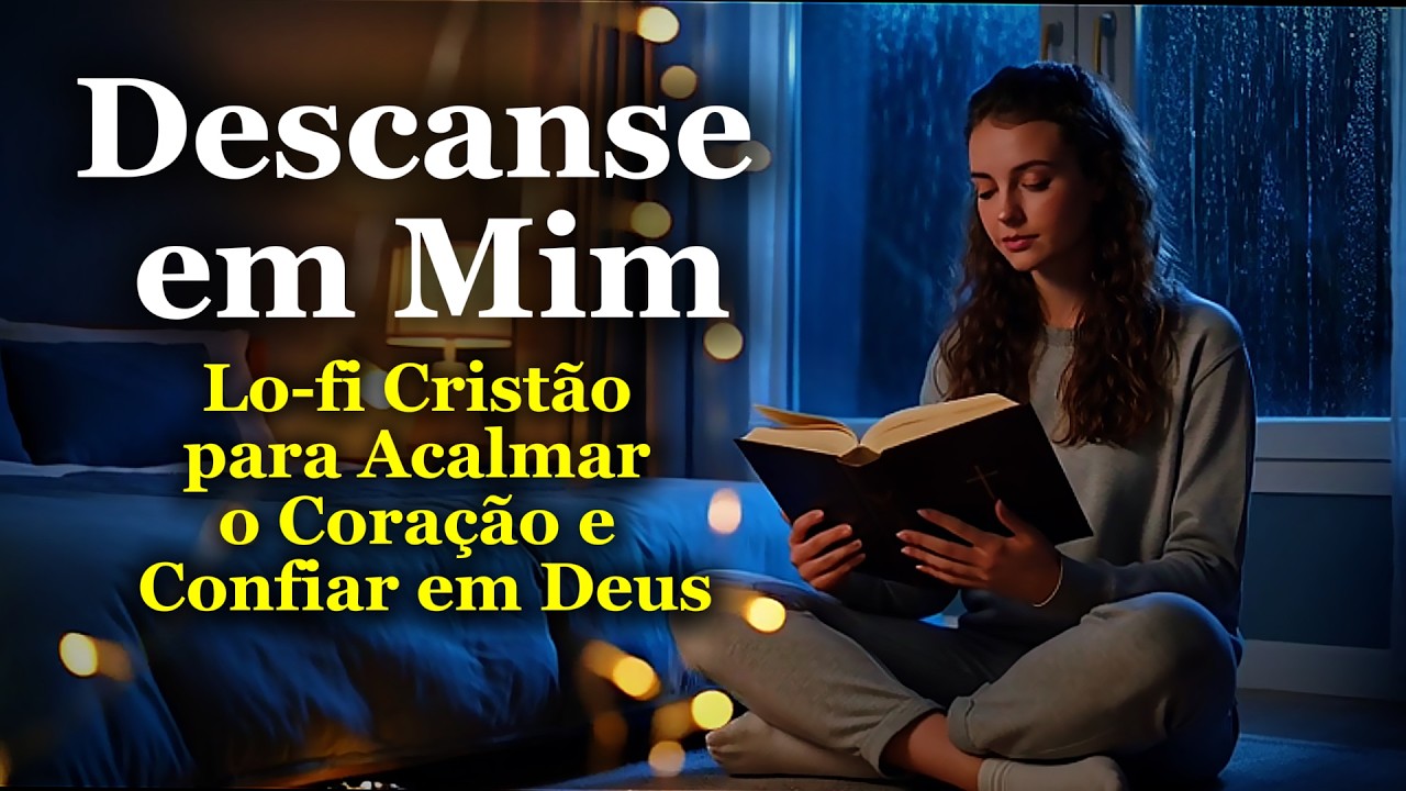 Descanse em Mim | Lo-fi Cristão para Acalmar o Coração e Confiar em Deus