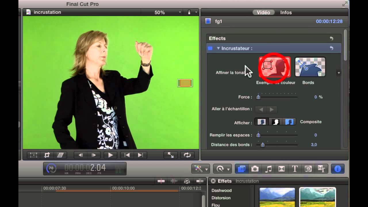 FCPX #23 Incrustation