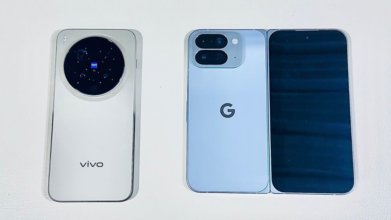Vivo X300 Pro vs Google Pixel 10 Pro Fold SpeedTest and Camera Comparison