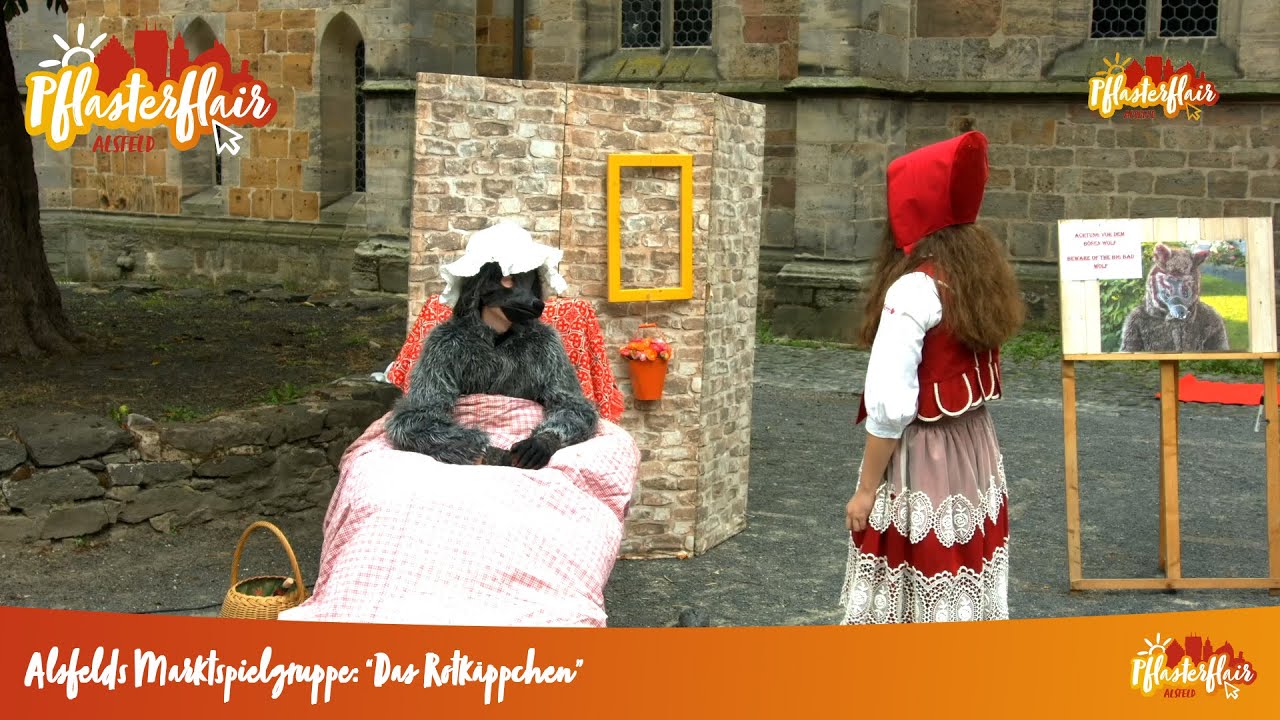 Die Marktspielgruppe spielt: 