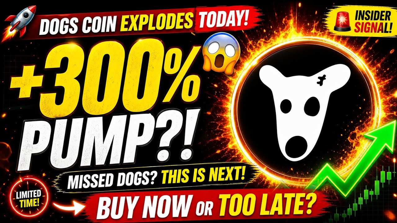 Dogs coin price prediction 2026 | Dogs coin today news | Dogs coin latest news | Dogs coin analysis