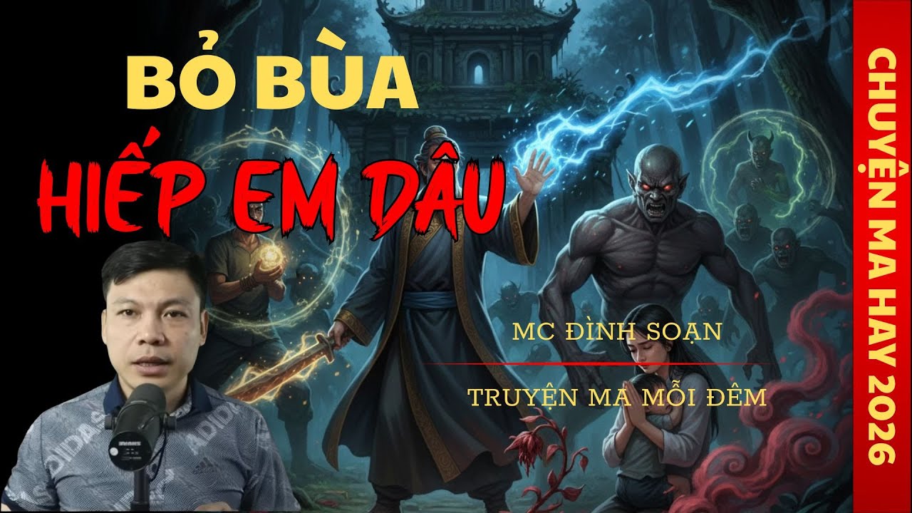 TRUYỆN MA ĐÌNH SOẠN : BỎ BÙA HIẾP EM DÂU / CHUYỆN MA ĐÌNH SOẠN KỂ SỢ