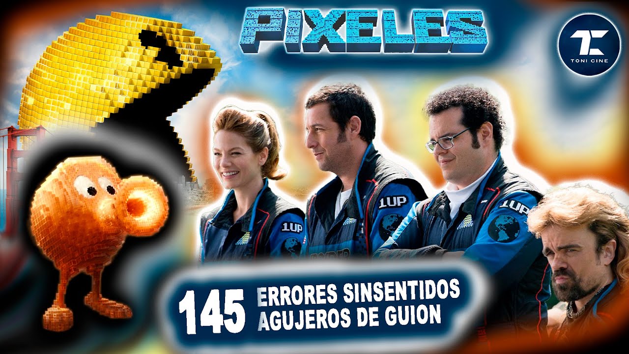 Píxeles (2015): todos los fallos (errores, agujeros de guion, sinsentidos, clichés) - @ToniCine