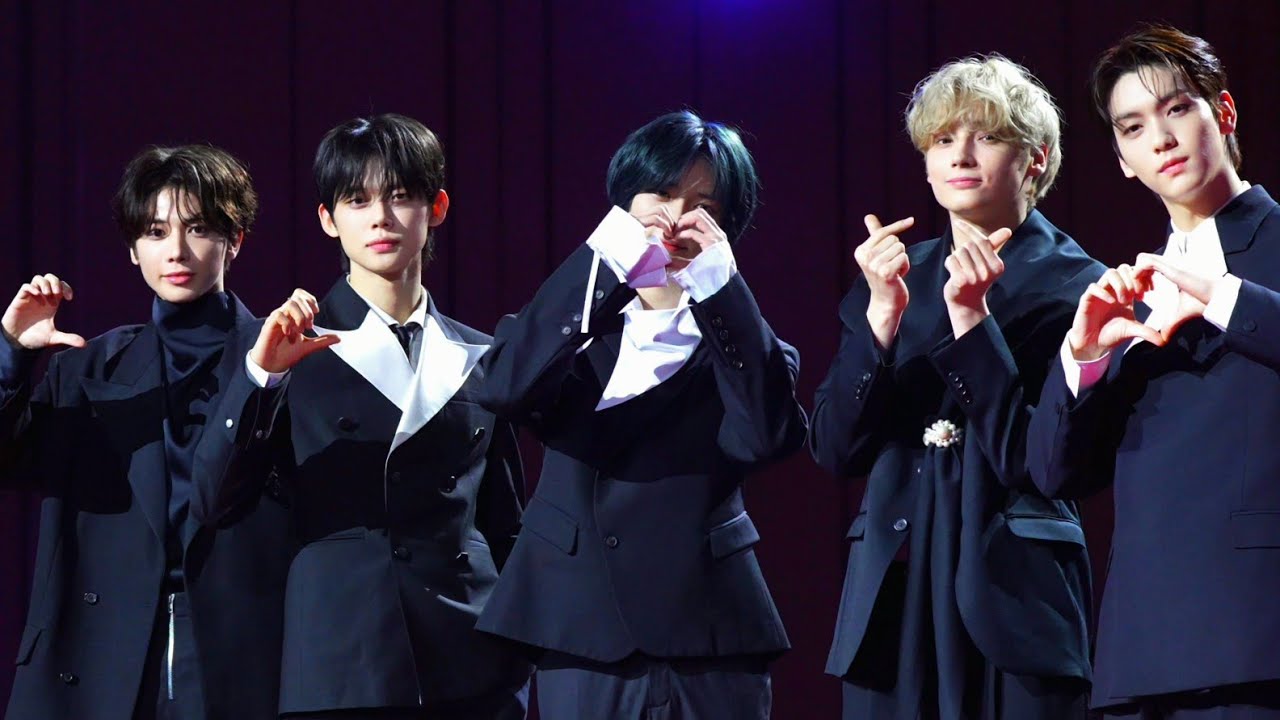 231225 TXT 2023 SBS 가요대전 레드카펫 Fancam Full 투모로우바이투게더