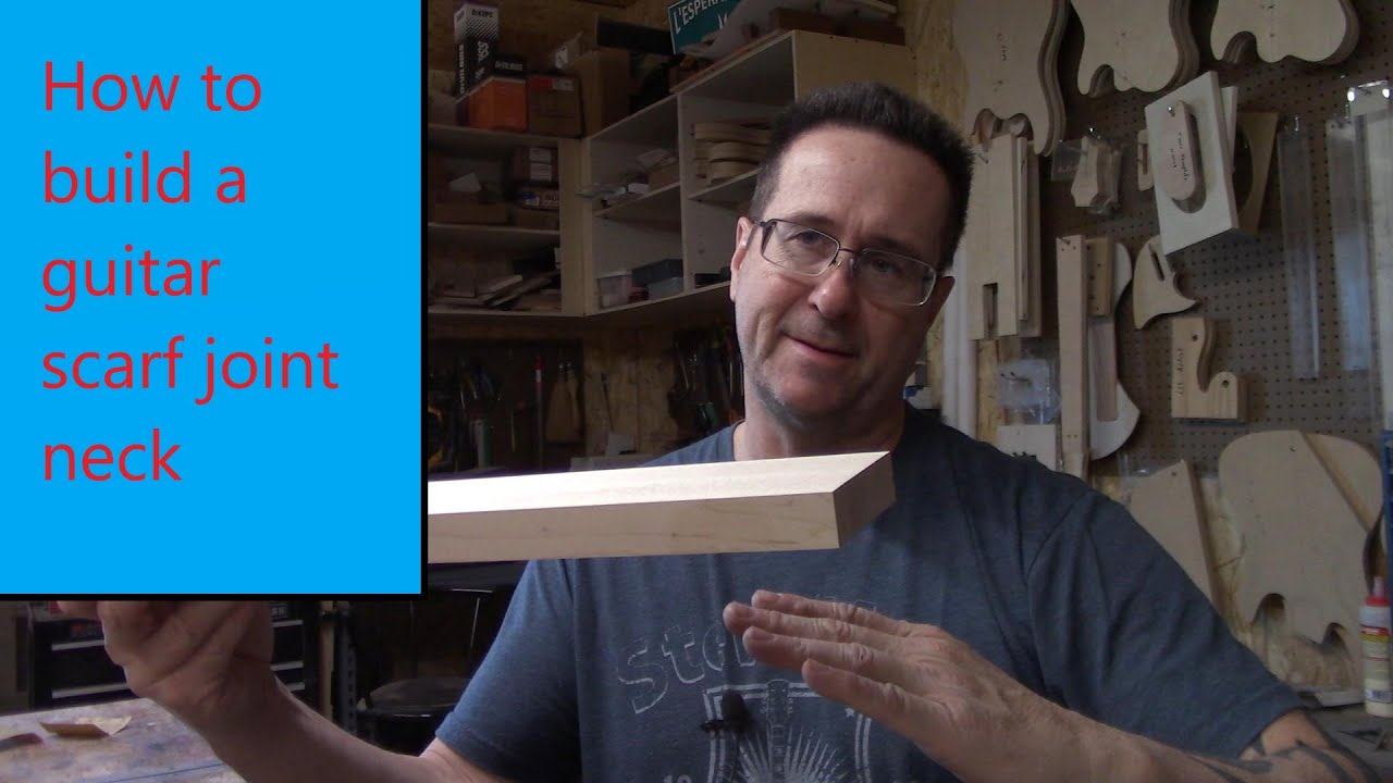 How to build a scarf joint guitar neck pt 1
