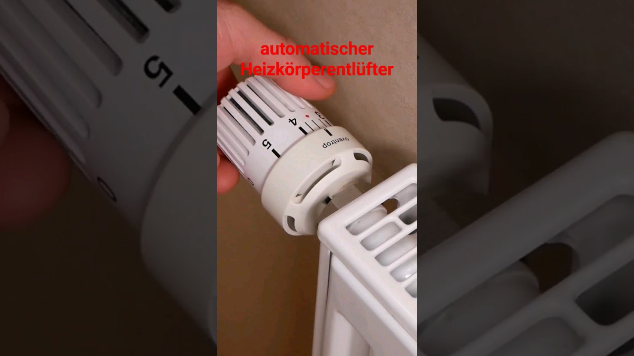 automatischer Heizk&ouml;rperentl&uuml;fter #shorts