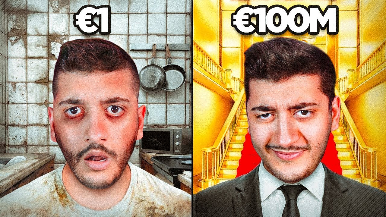 CASA da 1€ vs 100.000.000€!! MRBEAST