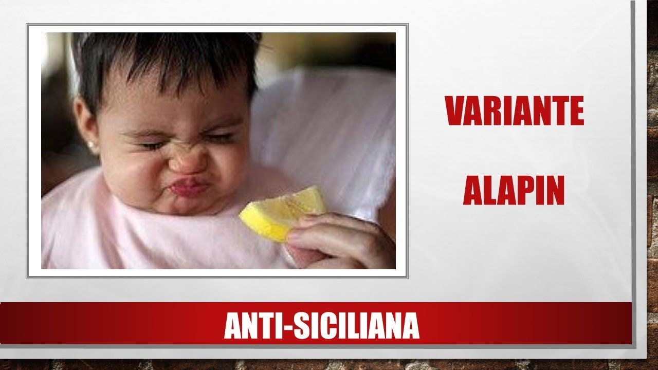 Anti siciliana - Variante Alapin