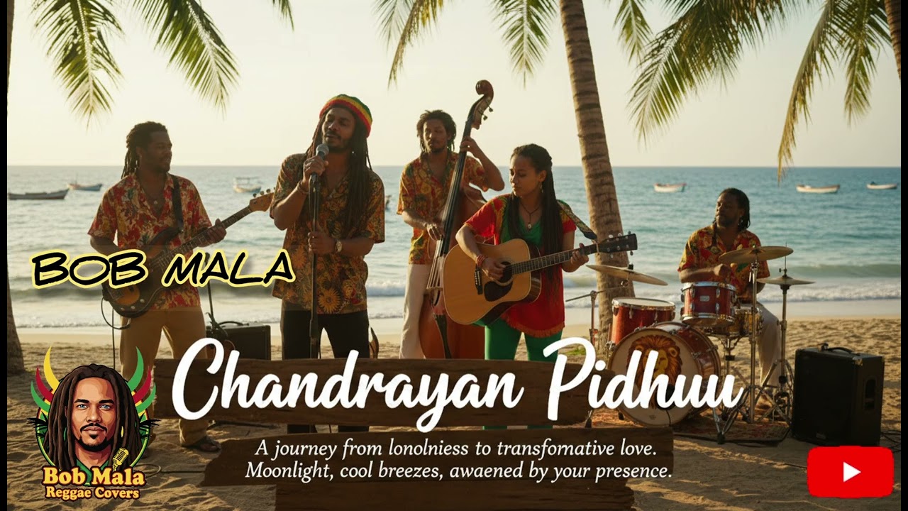 Chandrayan Pidu (චන්ද්‍රයන් පිදූ) | Reggae Cover by BOB MALA | Daddy Sinhala Love Song Reimagined