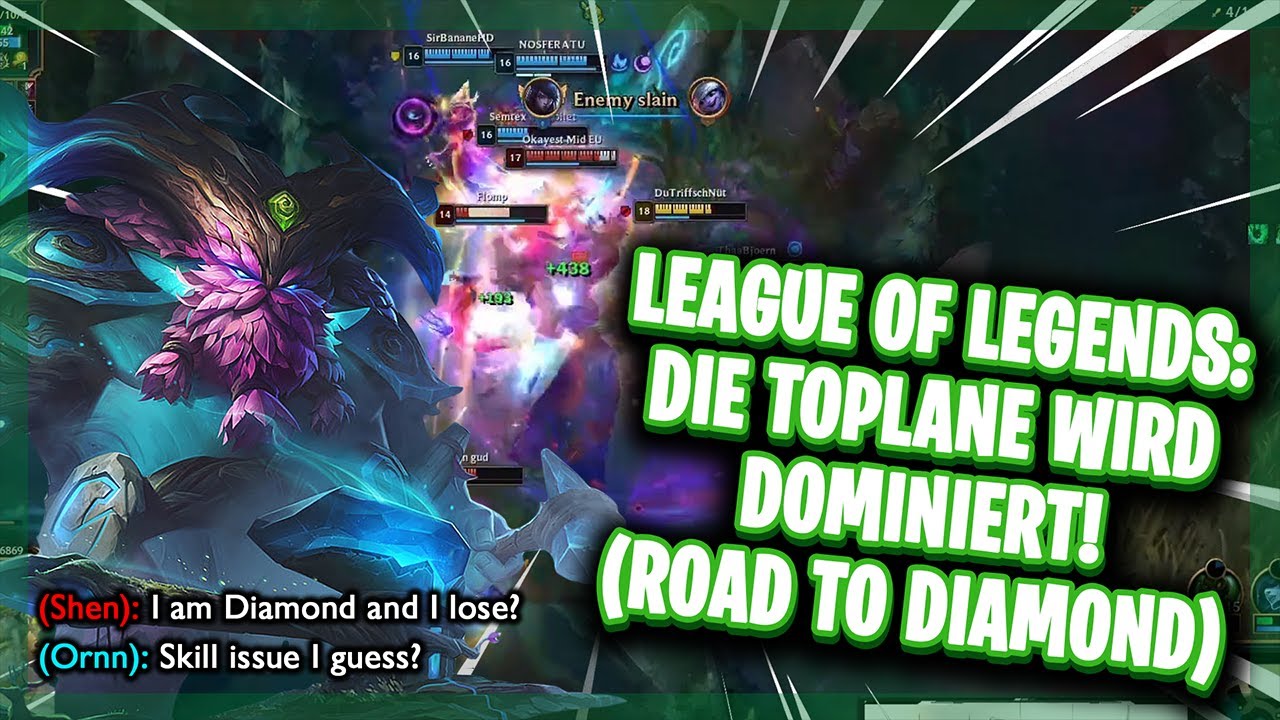 Die TOPLANE wird in HIGH-ELO DOMINIERT! ☆ League of Legends: Road to Diamond