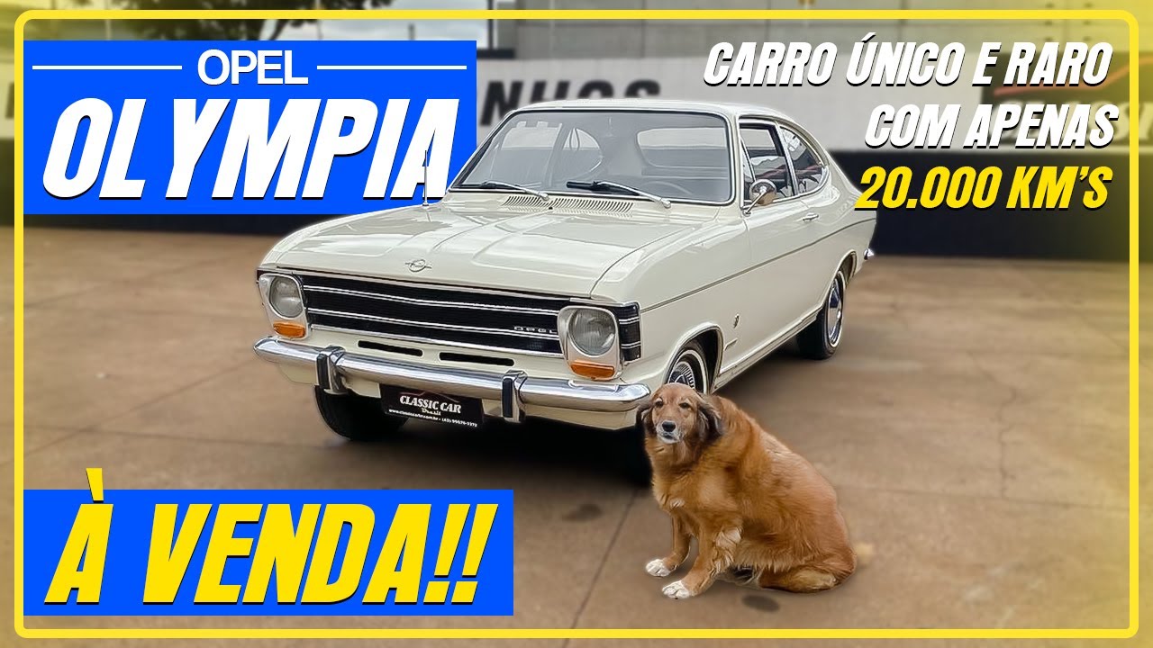 (VENDIDO!) OPEL OLYMPIA À VENDA!! / MAREZE JÚNIOR / CLASSIC CAR BRASIL